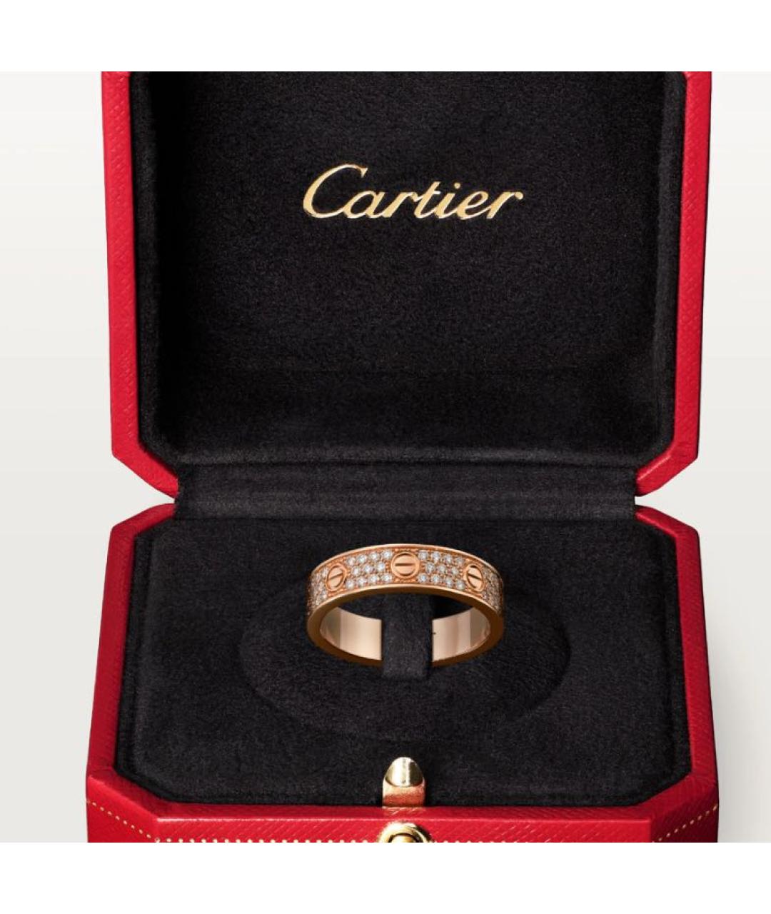 CARTIER Золотое кольцо из розового золота, фото 4