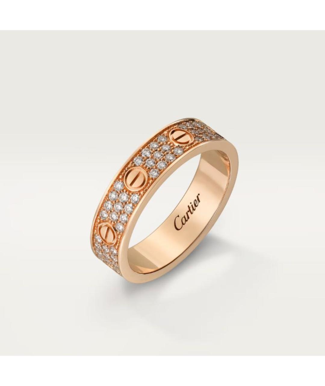 CARTIER Золотое кольцо из розового золота, фото 2