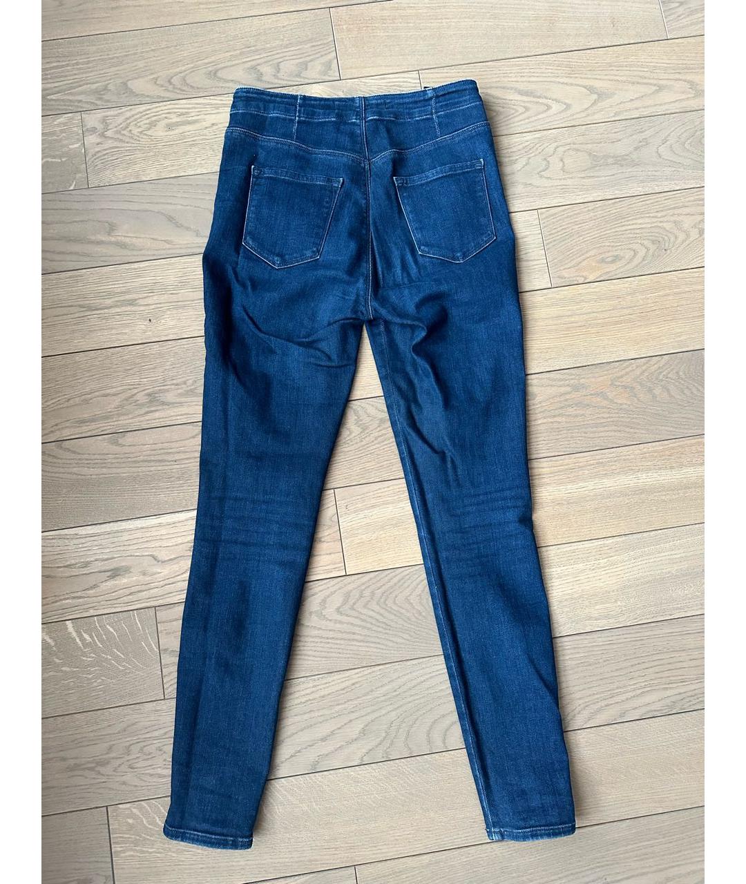 JBRAND Синие хлопко-сиацелловые джинсы слим, фото 2