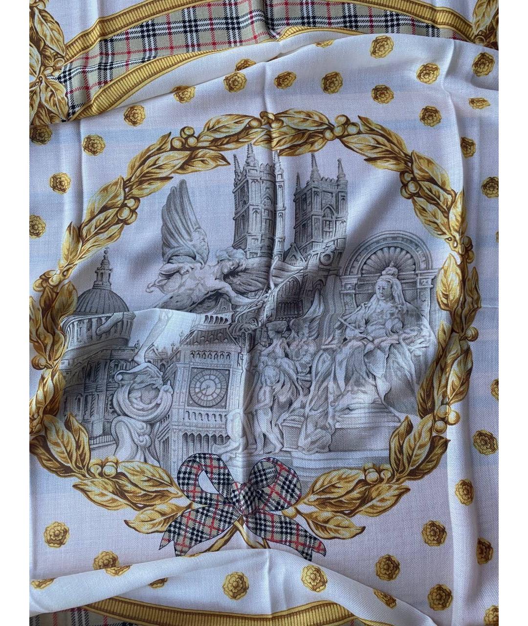 BURBERRY Мульти кашемировый платок, фото 5