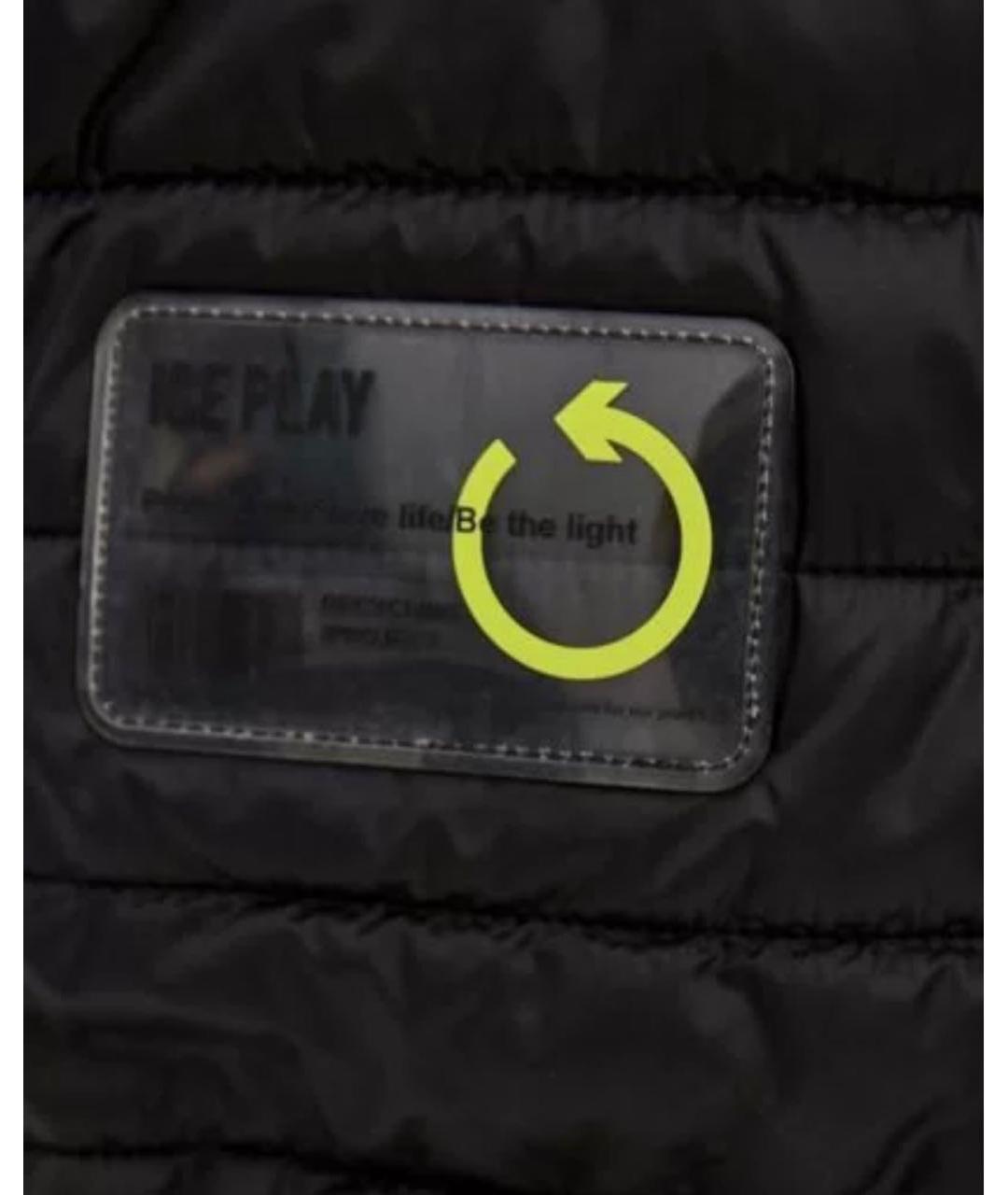ICE PLAY Черная полиэстеровая куртка, фото 5