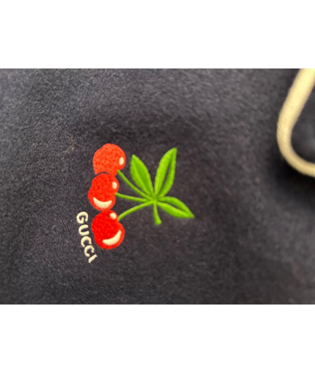 GUCCI Темно-синяя шерстяная куртка, фото 7