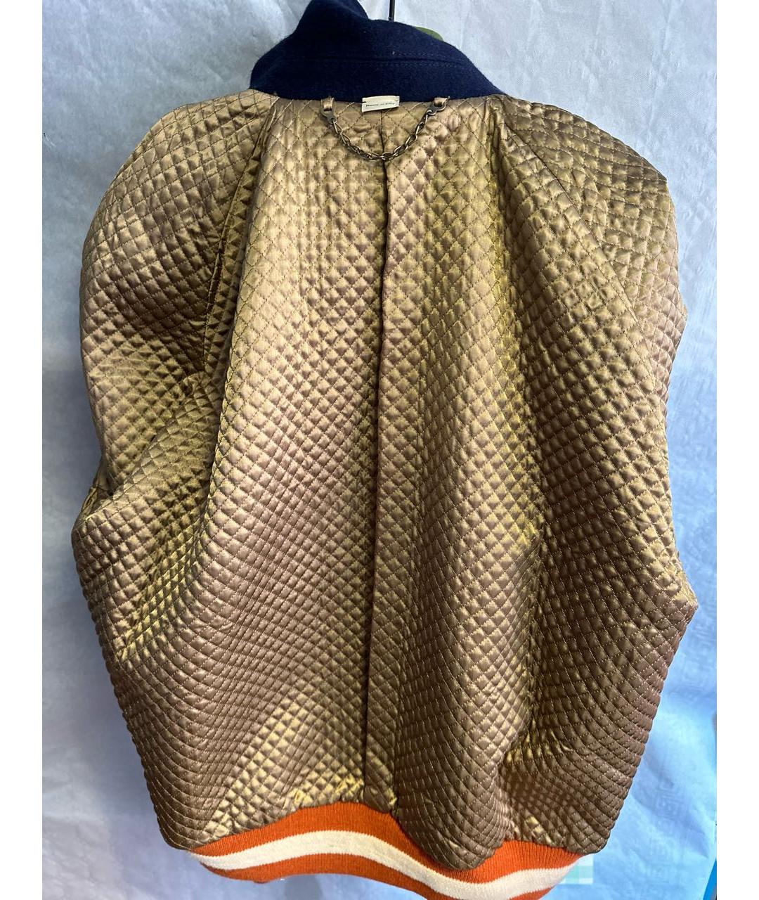 GUCCI Темно-синяя шерстяная куртка, фото 3