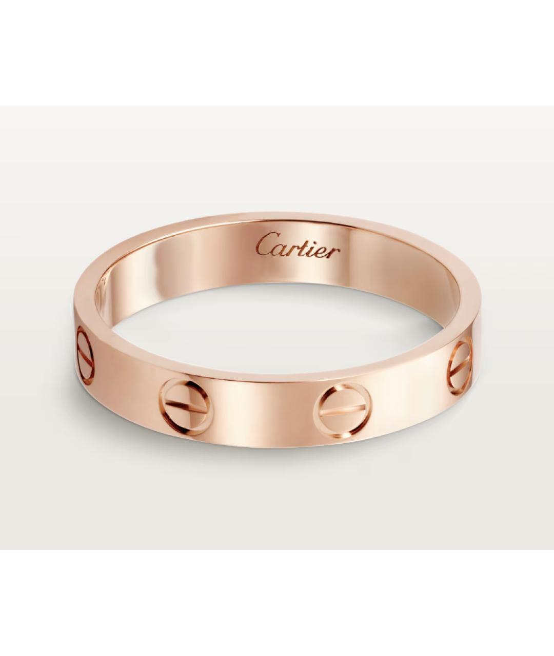 CARTIER Золотое кольцо из розового золота, фото 7