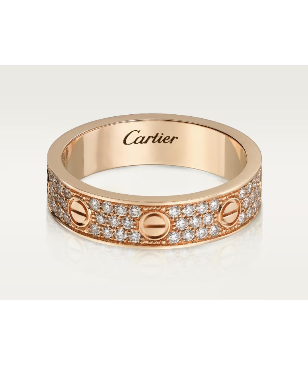 CARTIER Золотое кольцо из розового золота, фото 6