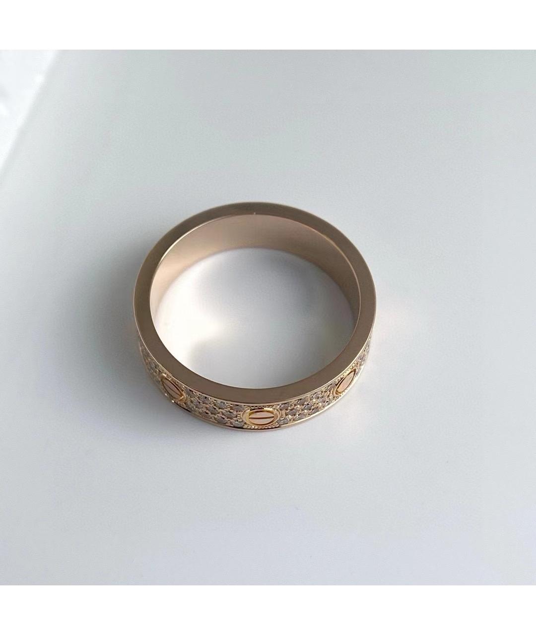 CARTIER Золотое кольцо из розового золота, фото 4