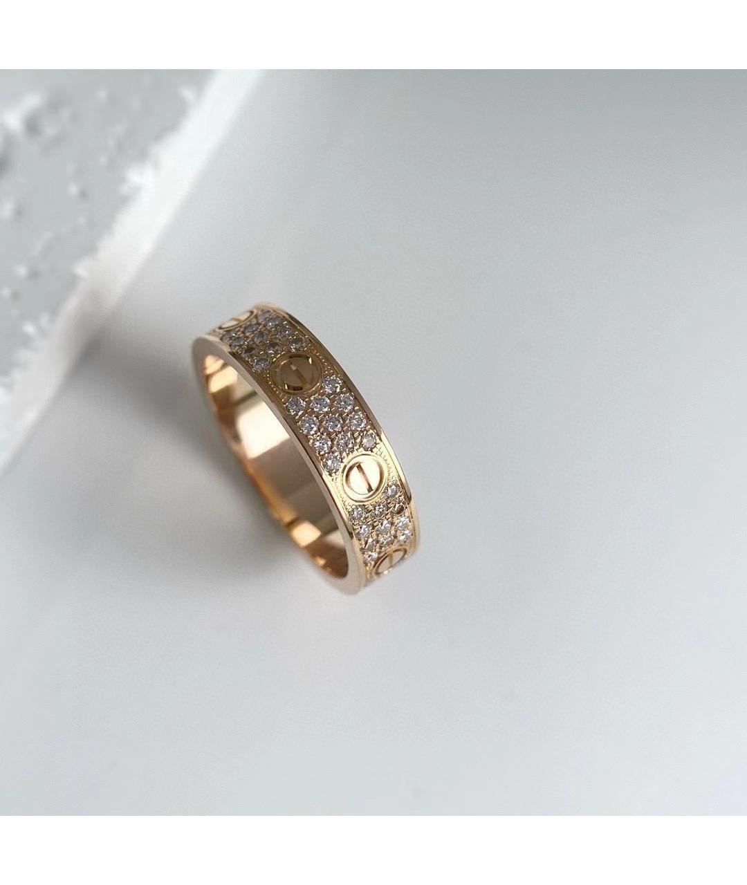 CARTIER Золотое кольцо из розового золота, фото 3
