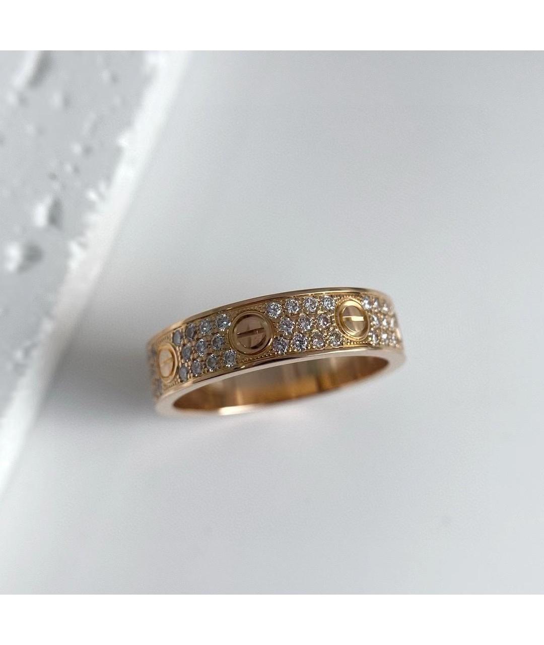 CARTIER Золотое кольцо из розового золота, фото 2
