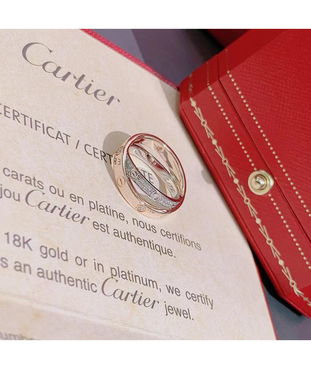 CARTIER Золотое кольцо из белого золота, фото 3