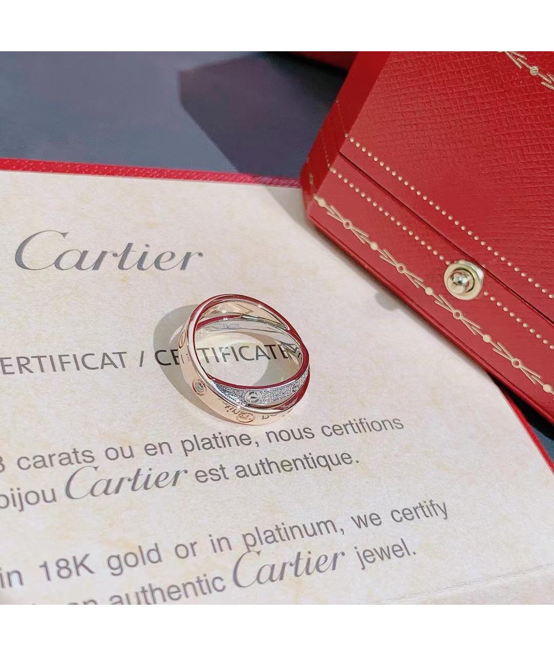 CARTIER Золотое кольцо из белого золота, фото 4