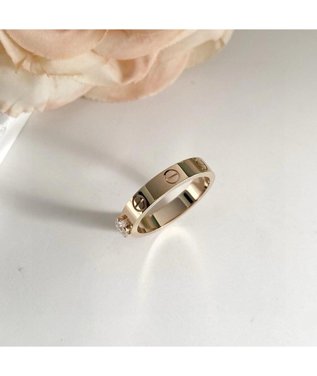CARTIER Золотое кольцо из розового золота, фото 4