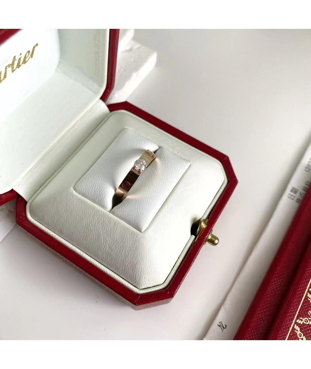 CARTIER Золотое кольцо из розового золота, фото 5