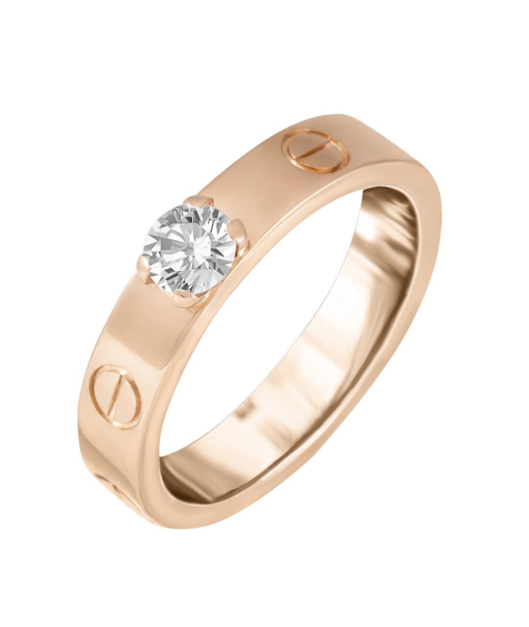 CARTIER Золотое кольцо из розового золота, фото 1