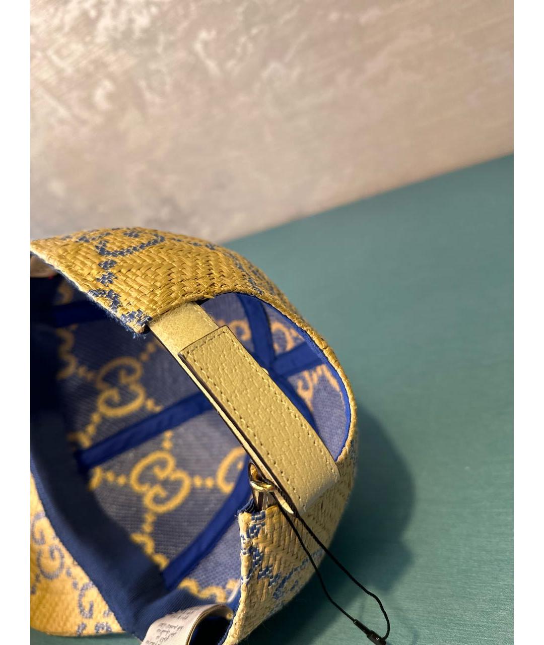 GUCCI Соломенная кепка/бейсболка, фото 5