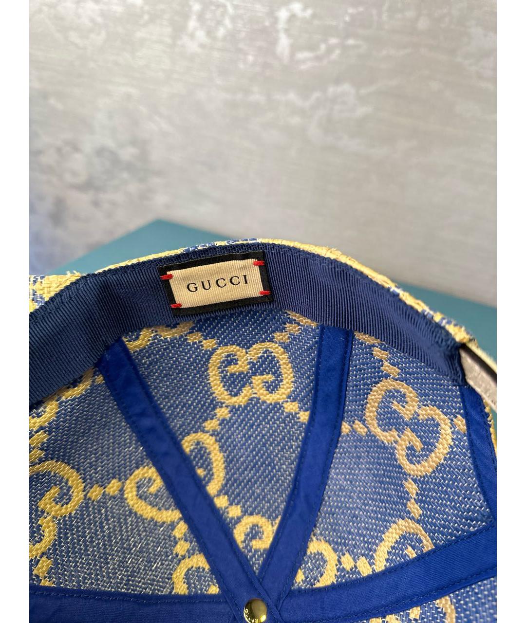 GUCCI Соломенная кепка/бейсболка, фото 6