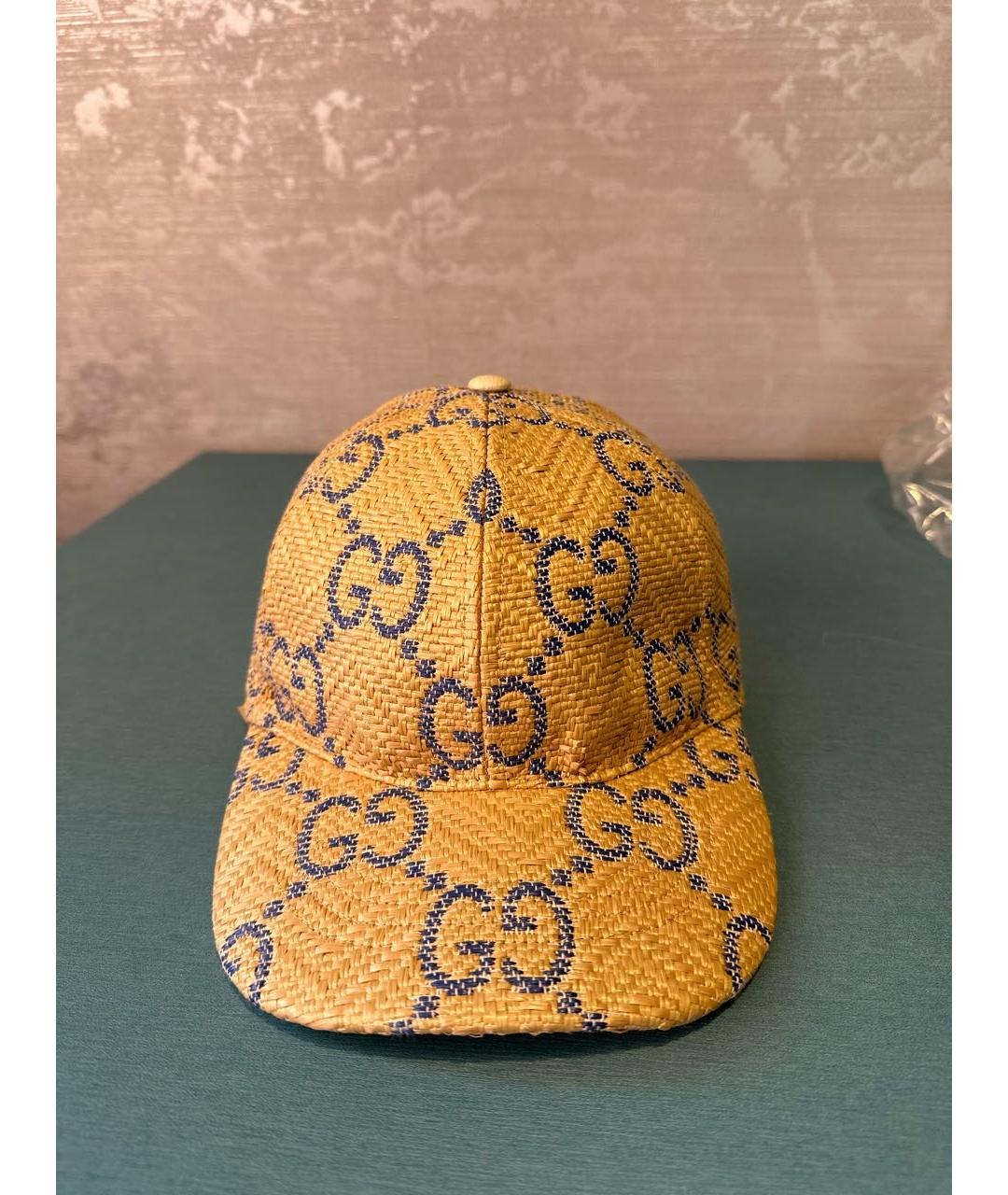 GUCCI Соломенная кепка/бейсболка, фото 2