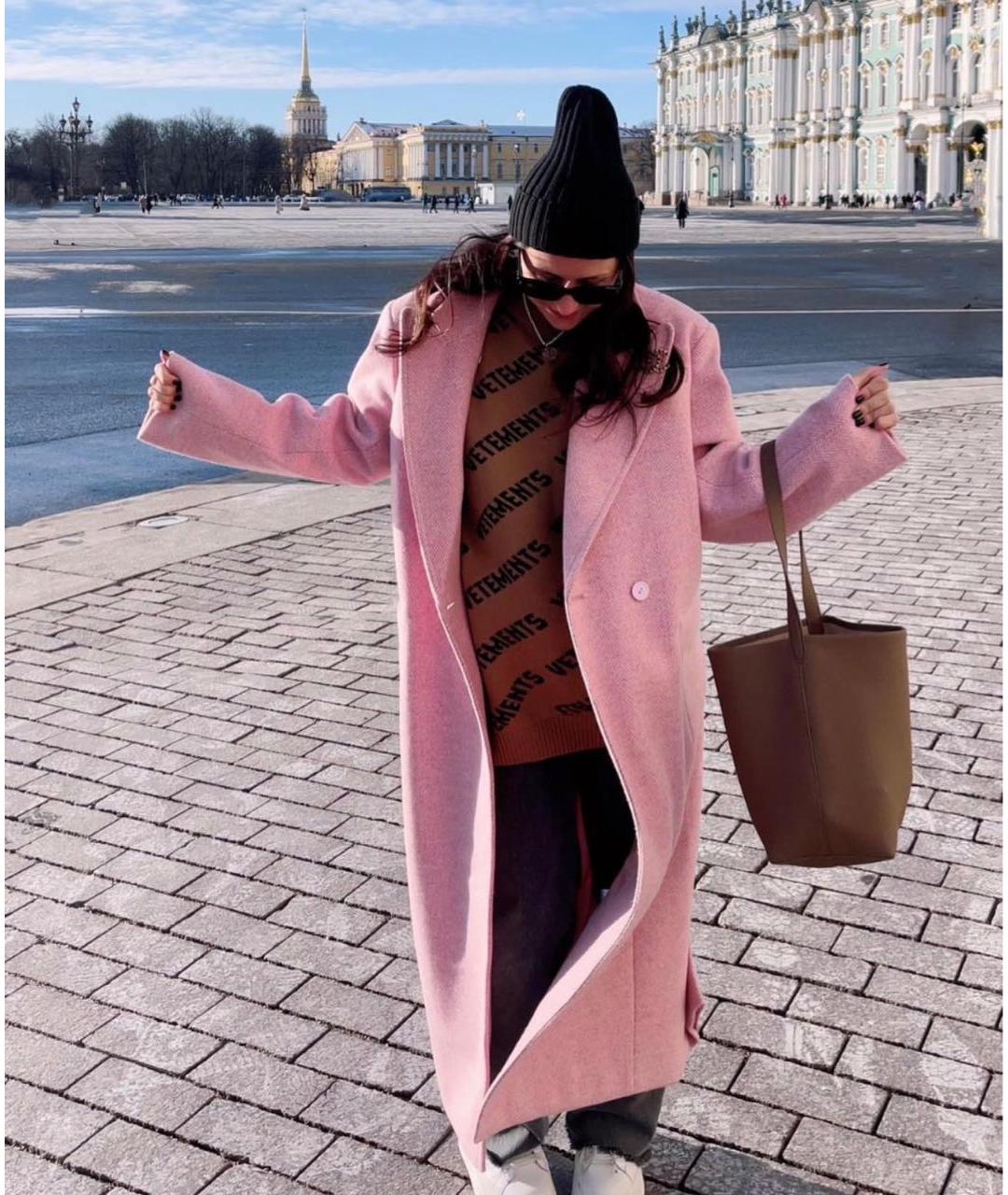 VETEMENTS Коричневый джемпер / свитер, фото 4