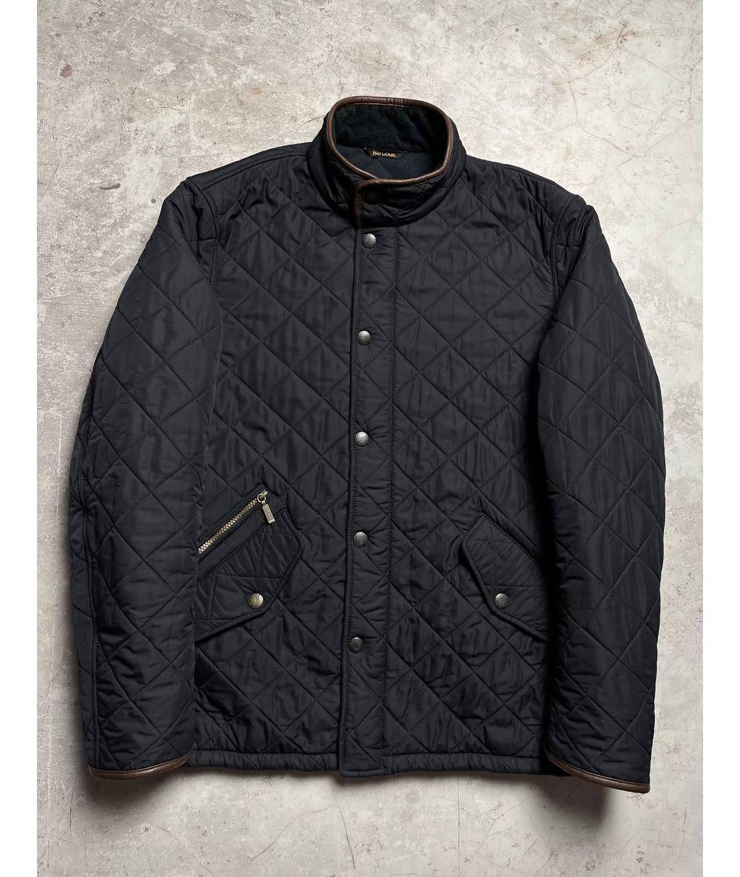 BARBOUR Черная полиэстеровая куртка, фото 10