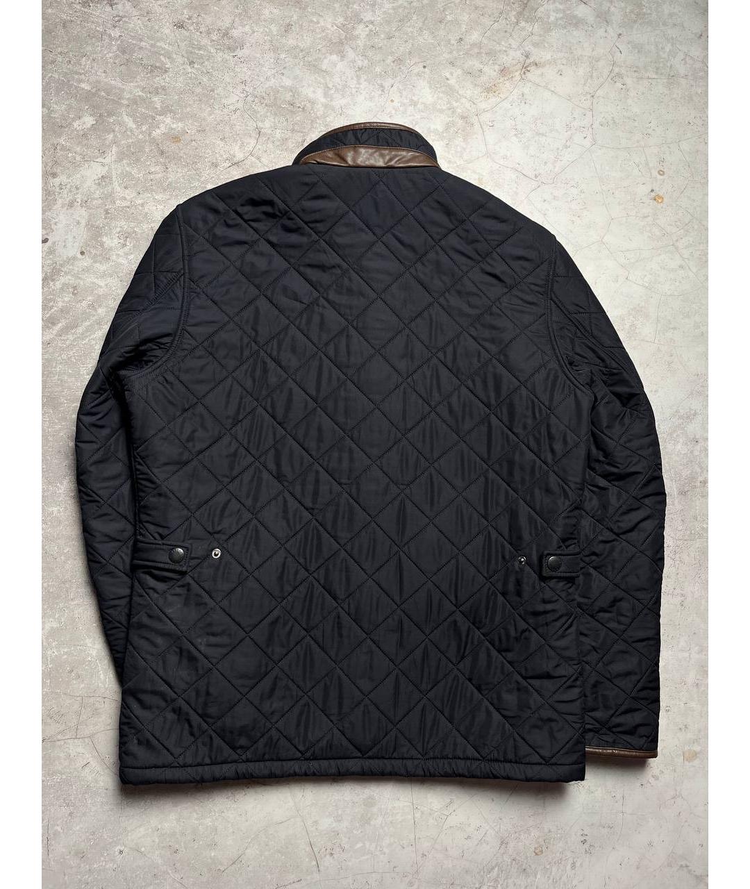 BARBOUR Черная полиэстеровая куртка, фото 2