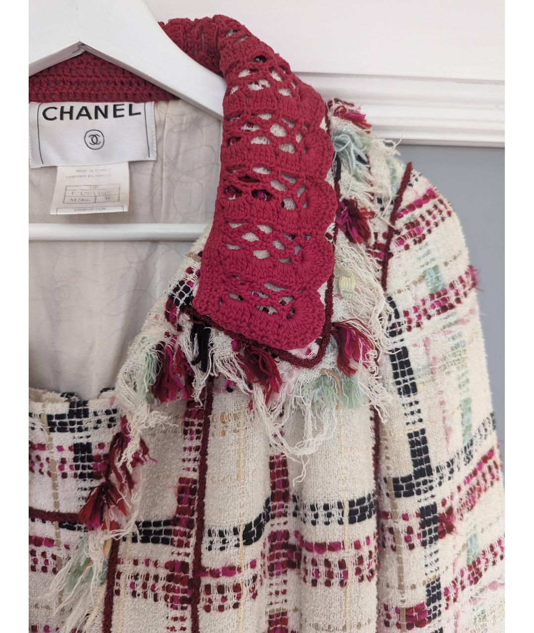 CHANEL PRE-OWNED Твидовый костюм с юбками, фото 6