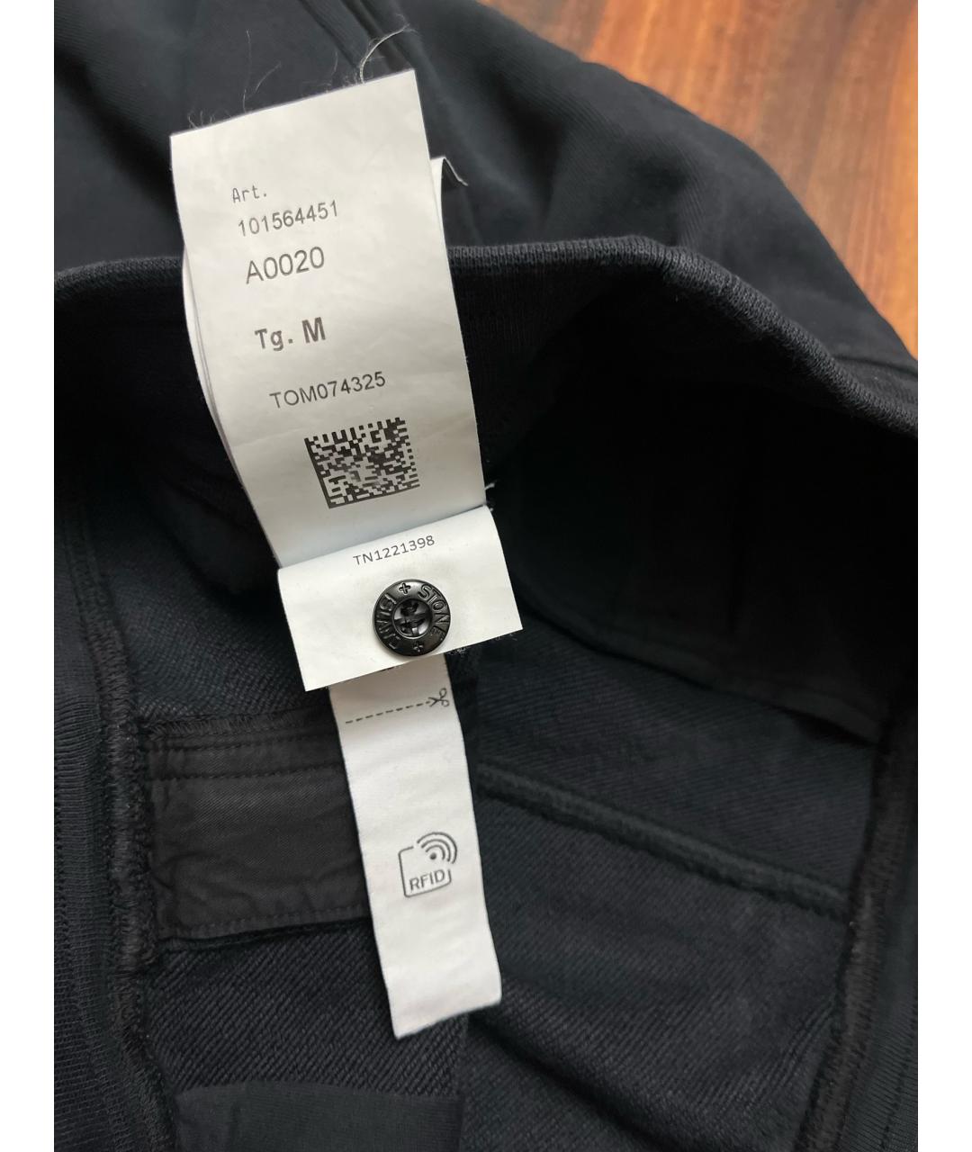 STONE ISLAND Синие хлопковые повседневные брюки, фото 7