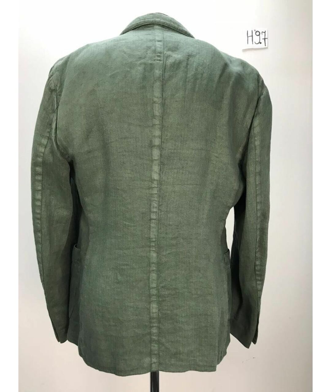 SALVATORE FERRAGAMO Зеленый пиджак, фото 2
