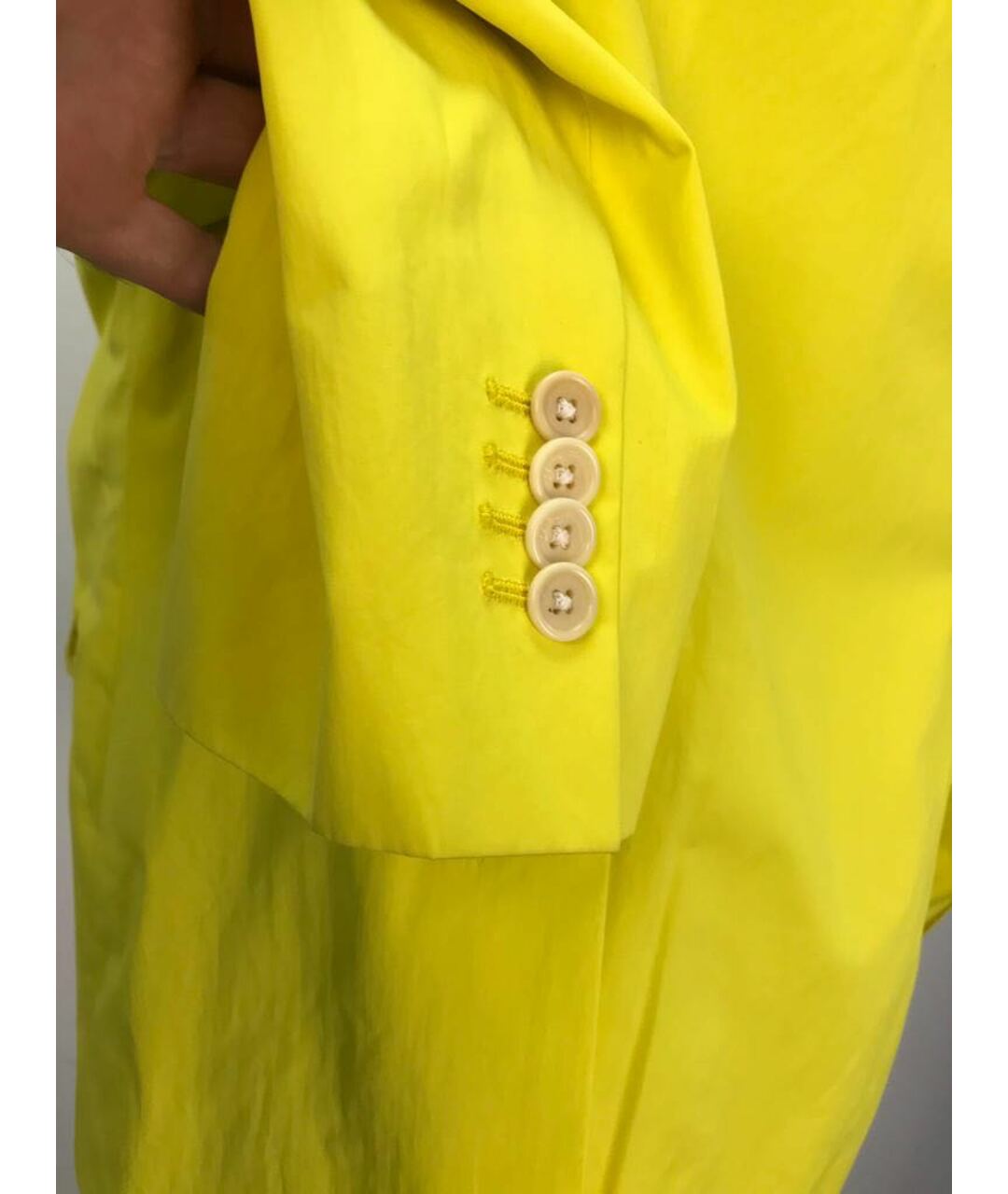 SALVATORE FERRAGAMO Желтый пиджак, фото 3