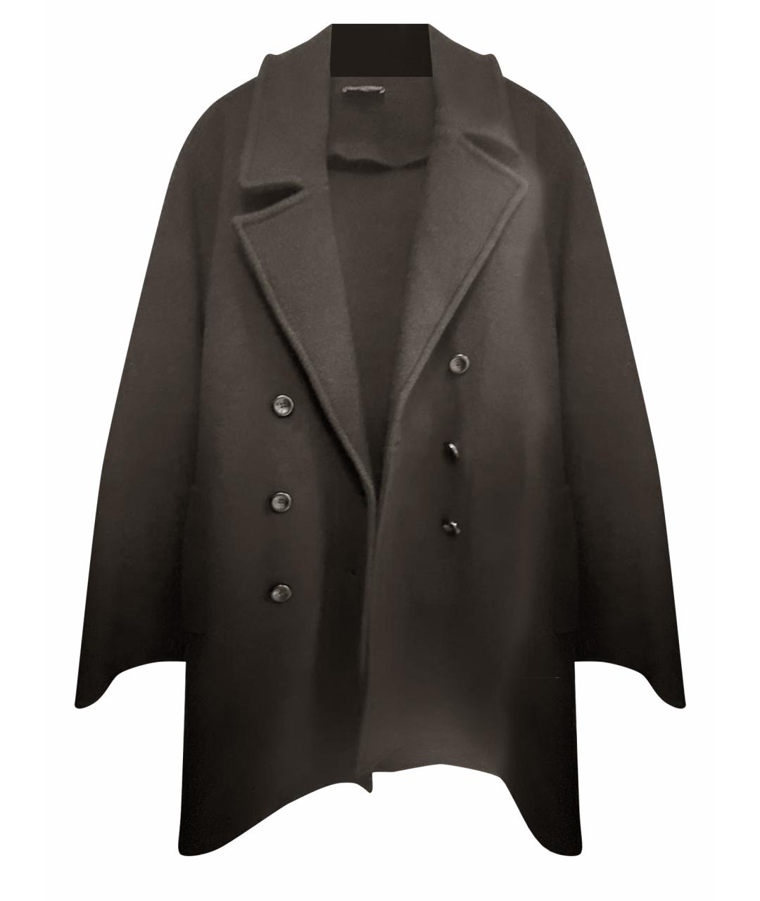 EMPORIO ARMANI Черное пальто, фото 1