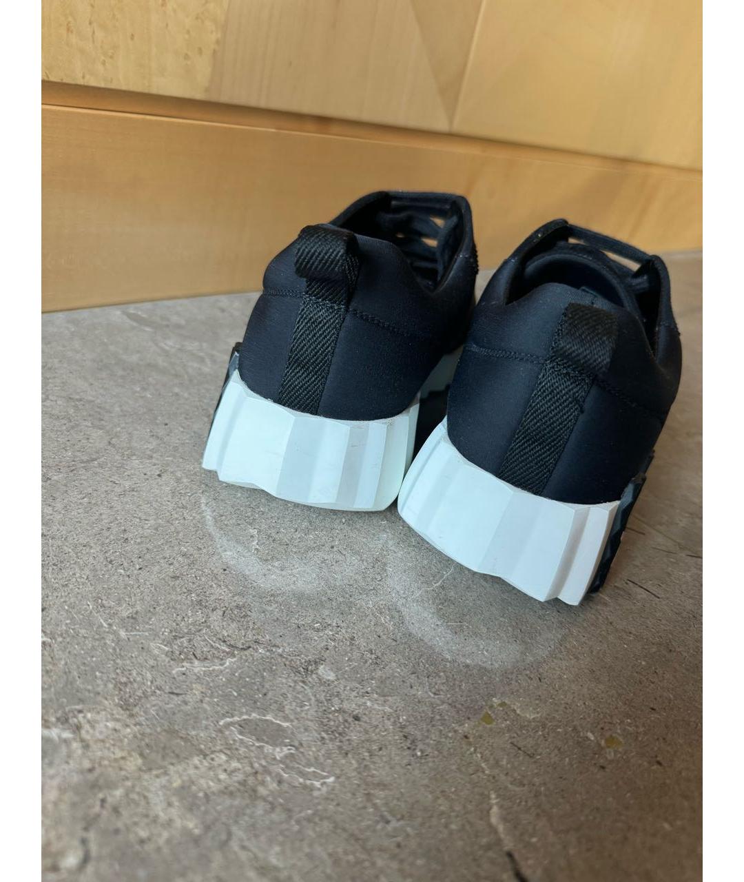 HERMES PRE-OWNED Черные замшевые кроссовки, фото 3