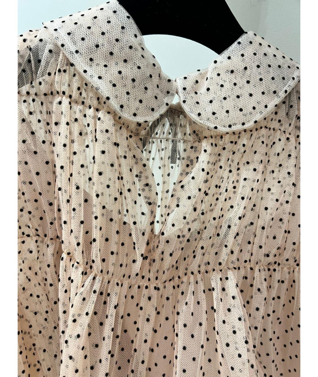 PHILOSOPHY DI LORENZO SERAFINI Бежевая вискозная рубашка/блузка, фото 6