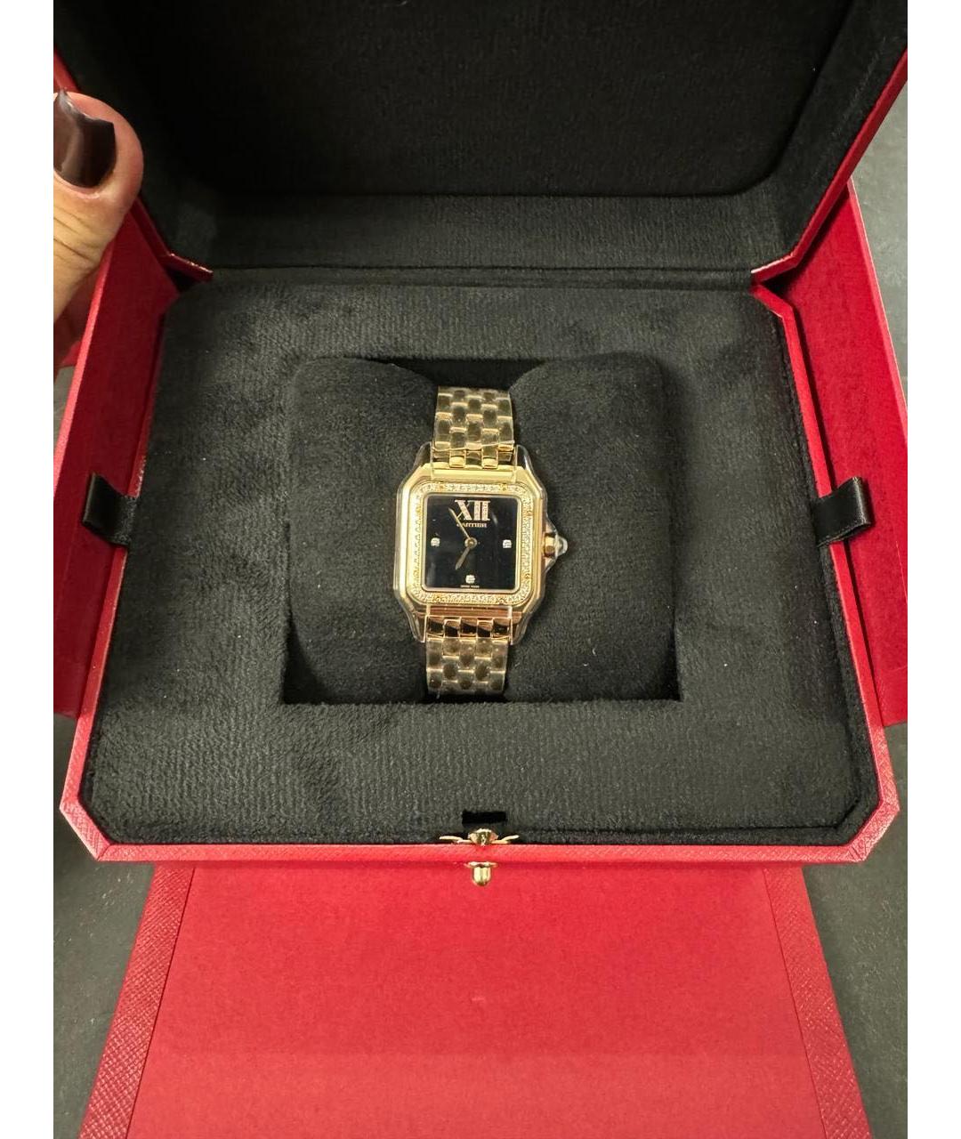 CARTIER Золотые часы из желтого золота, фото 2