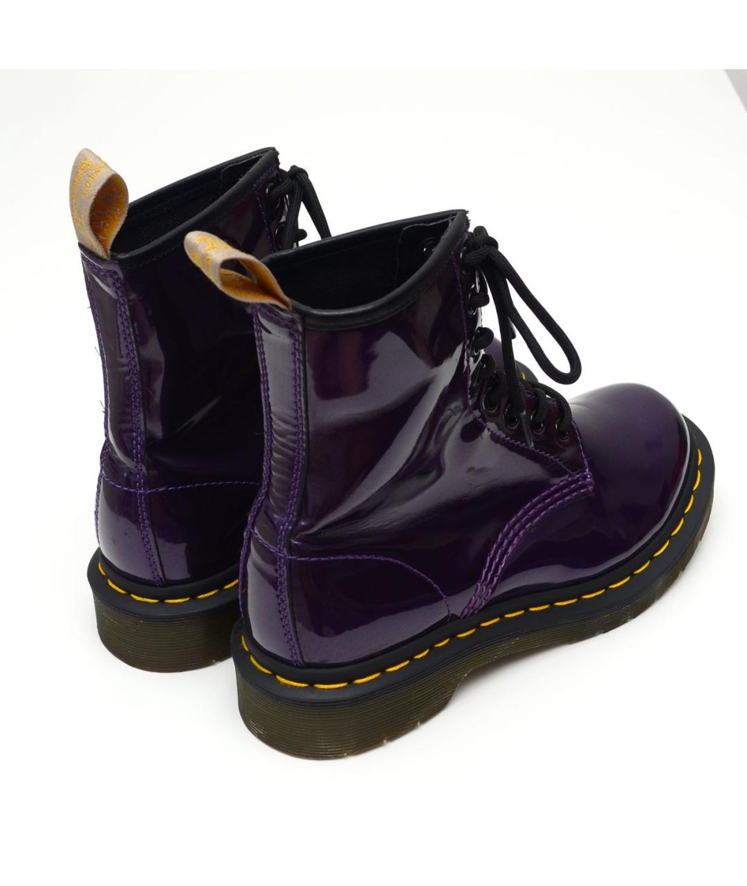 Dark purple doc martens best sale