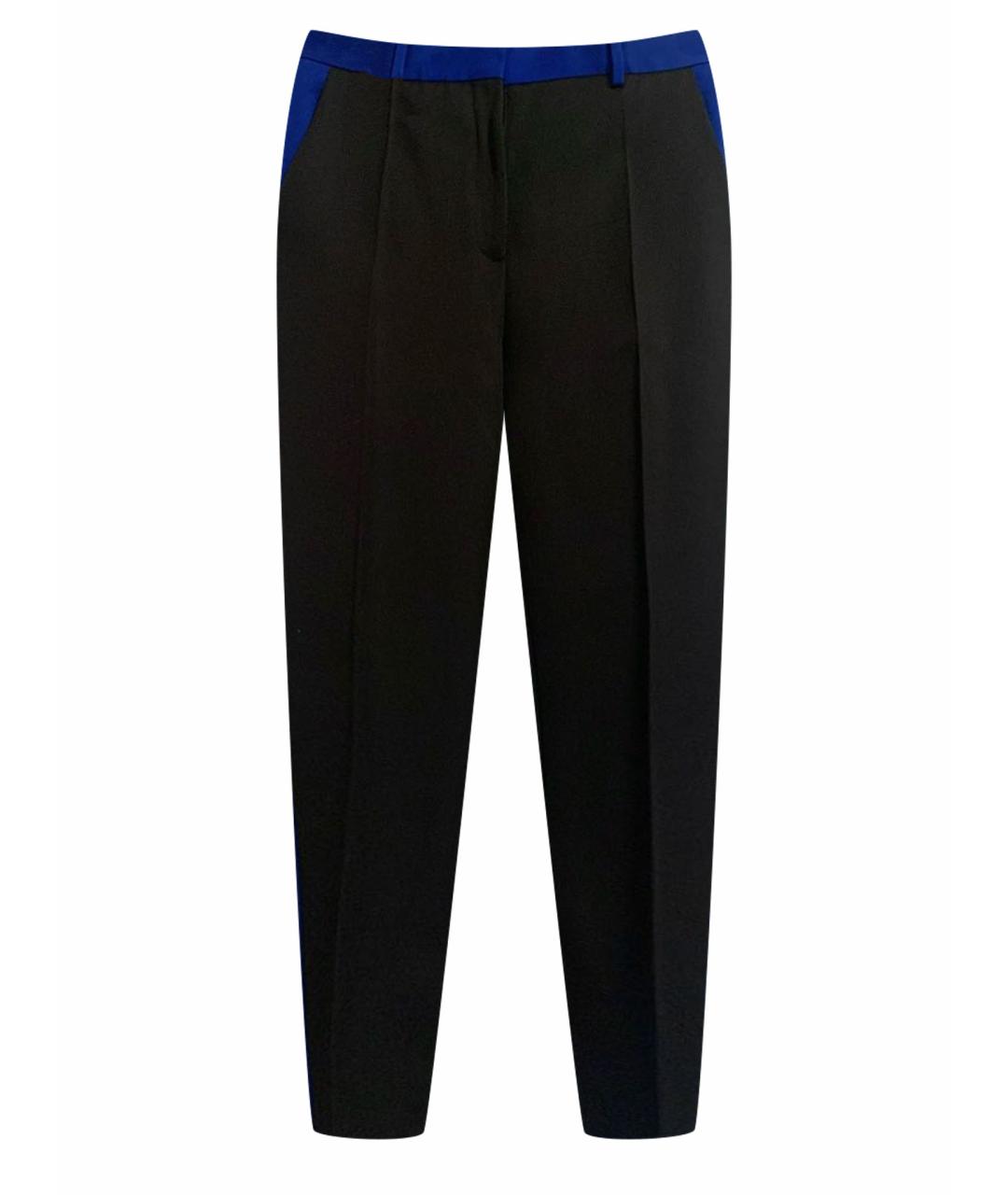 CELINE PRE-OWNED Черные шерстяные прямые брюки, фото 1