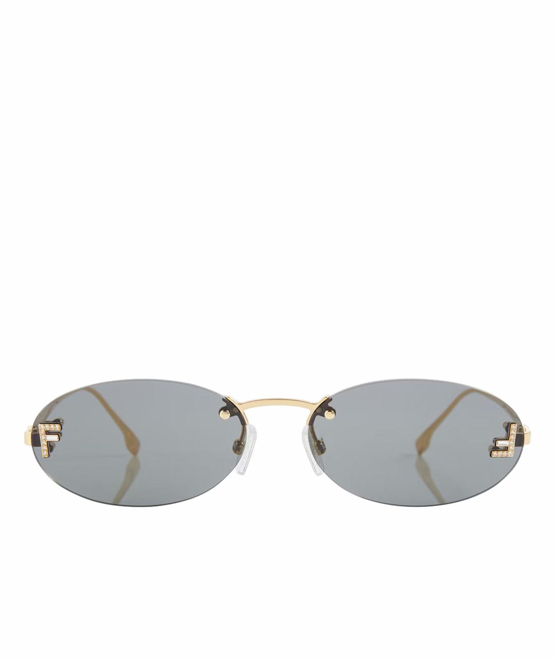 FENDI Серые солнцезащитные очки, фото 1