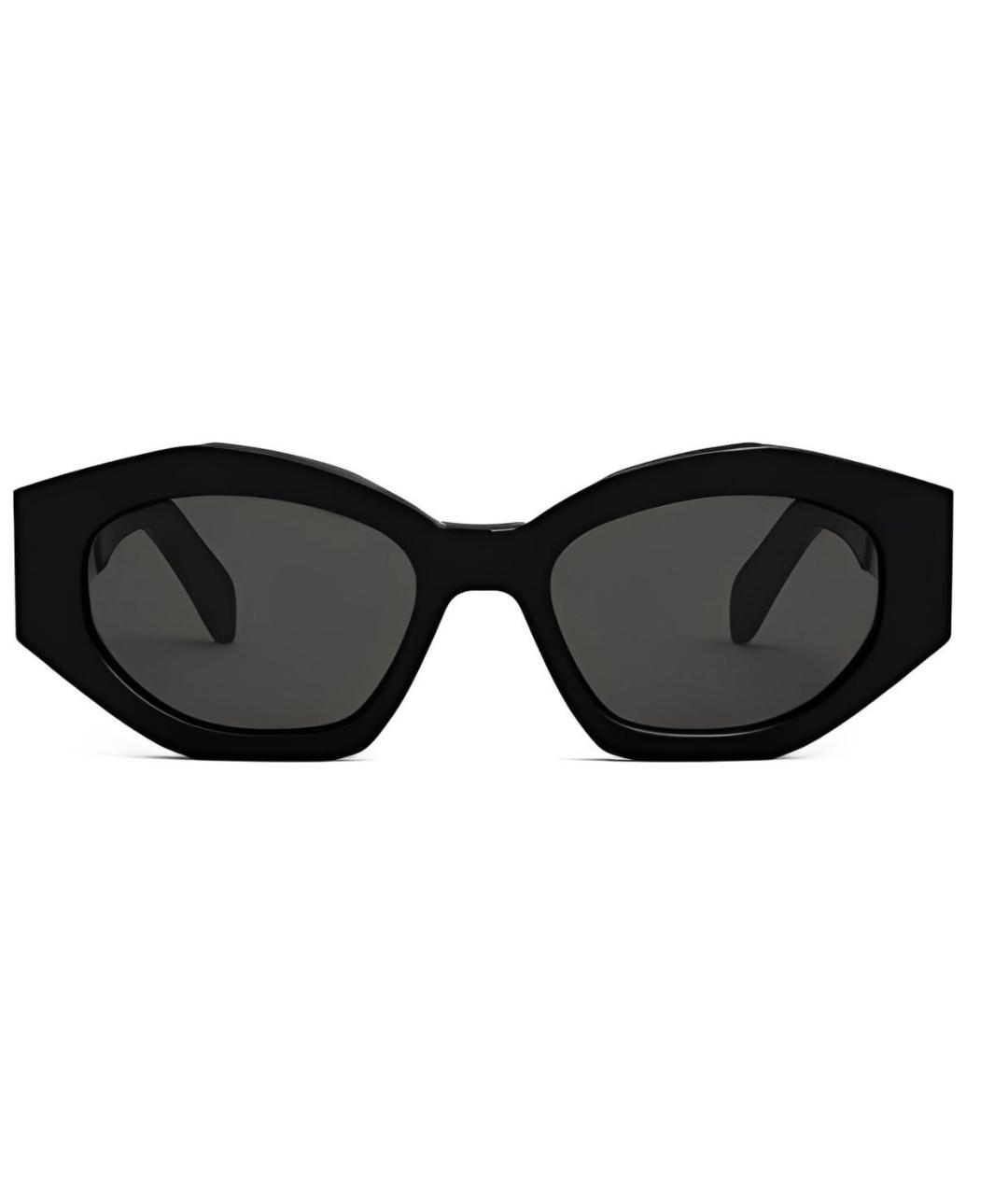 CELINE Черные пластиковые солнцезащитные очки, фото 4