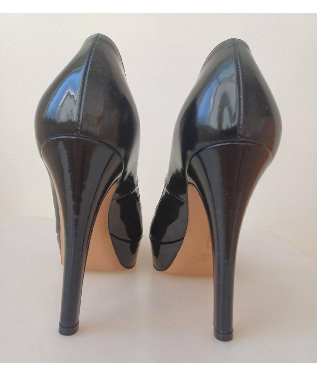 GIANVITO ROSSI Черные туфли из лакированной кожи, фото 4