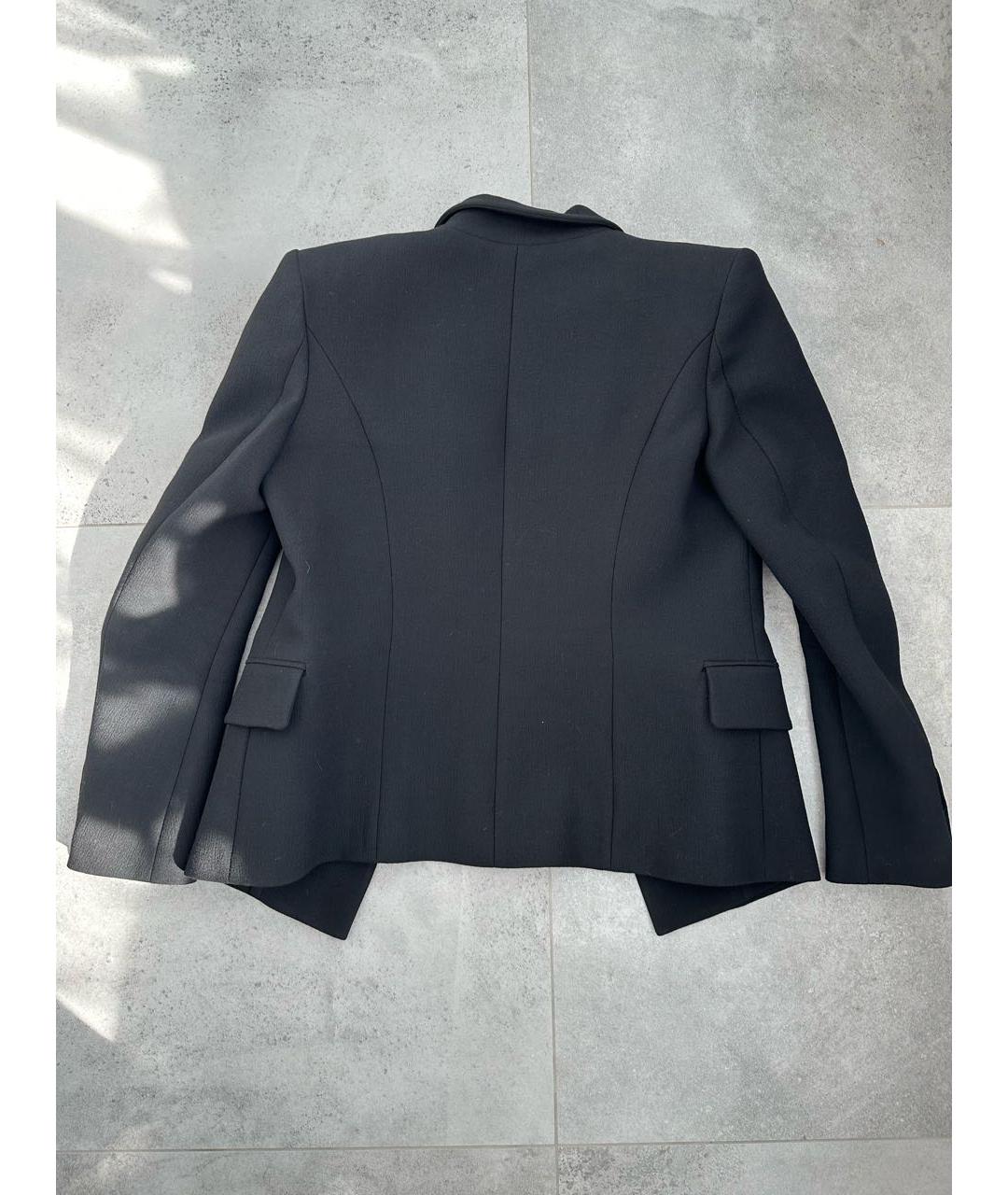 PIERRE BALMAIN Черный вискозный жакет/пиджак, фото 2