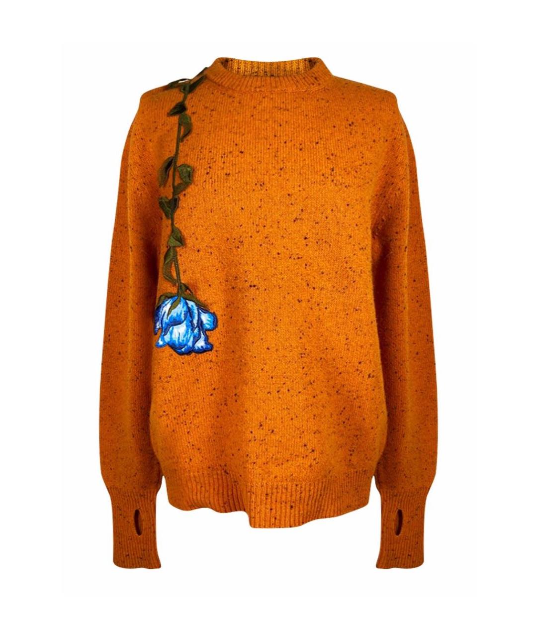 CHRISTOPHER KANE Оранжевый шерстяной джемпер / свитер, фото 1