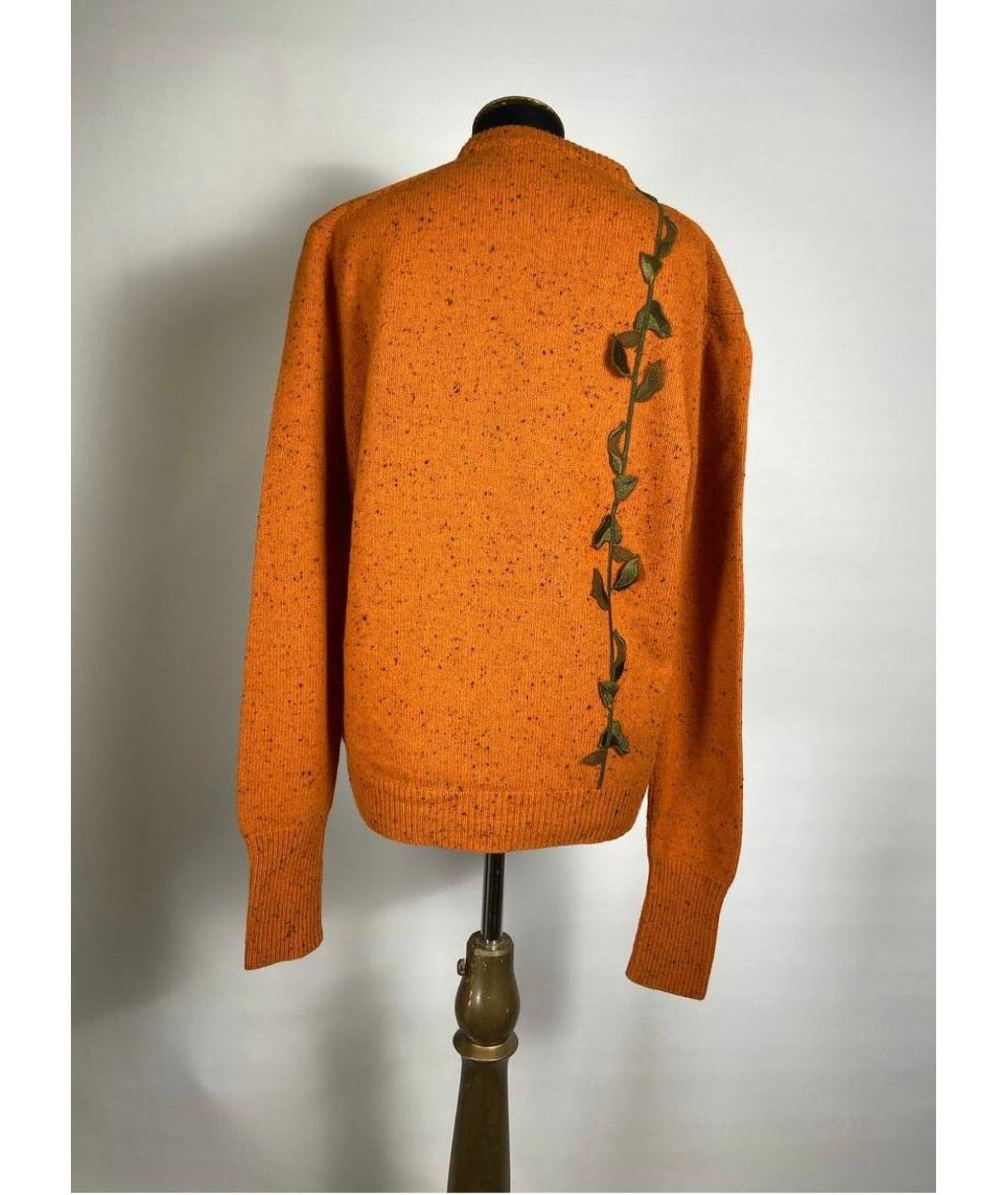 CHRISTOPHER KANE Оранжевый шерстяной джемпер / свитер, фото 2