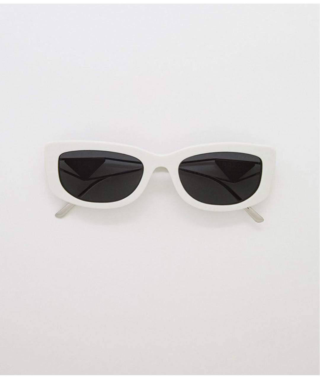 PRADA Белые солнцезащитные очки, фото 6