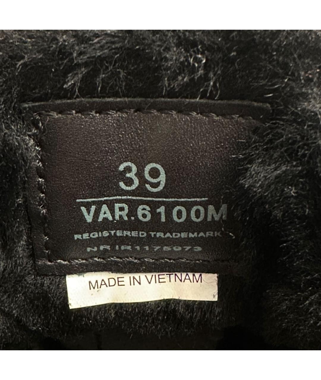 PREMIATA Черные кожаные кроссовки, фото 7