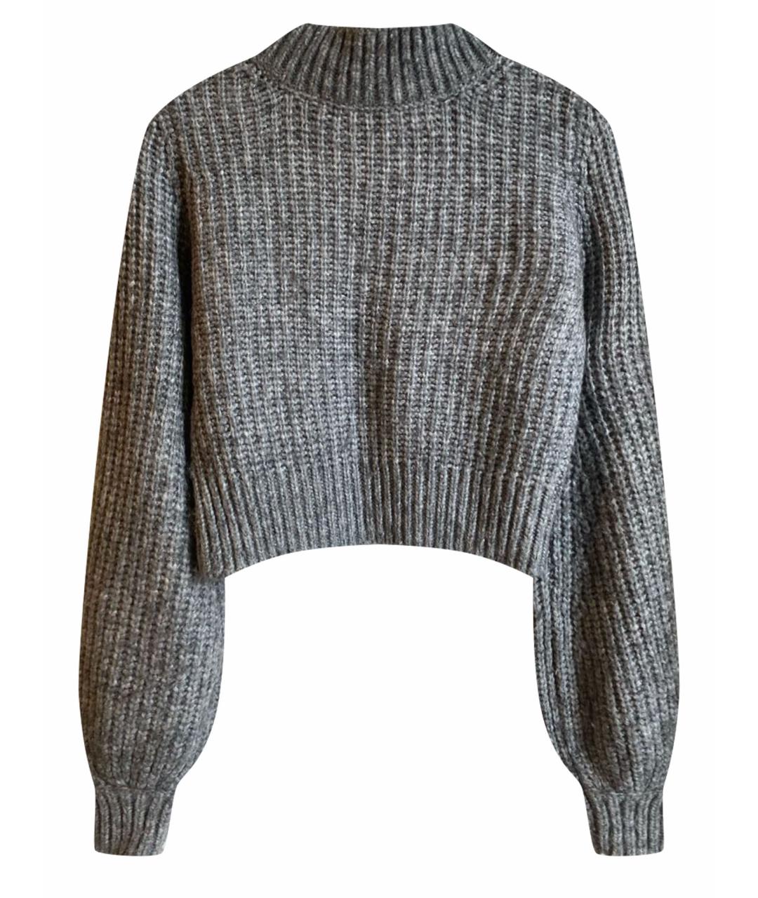 THE KOOPLES Серый шерстяной джемпер / свитер, фото 1