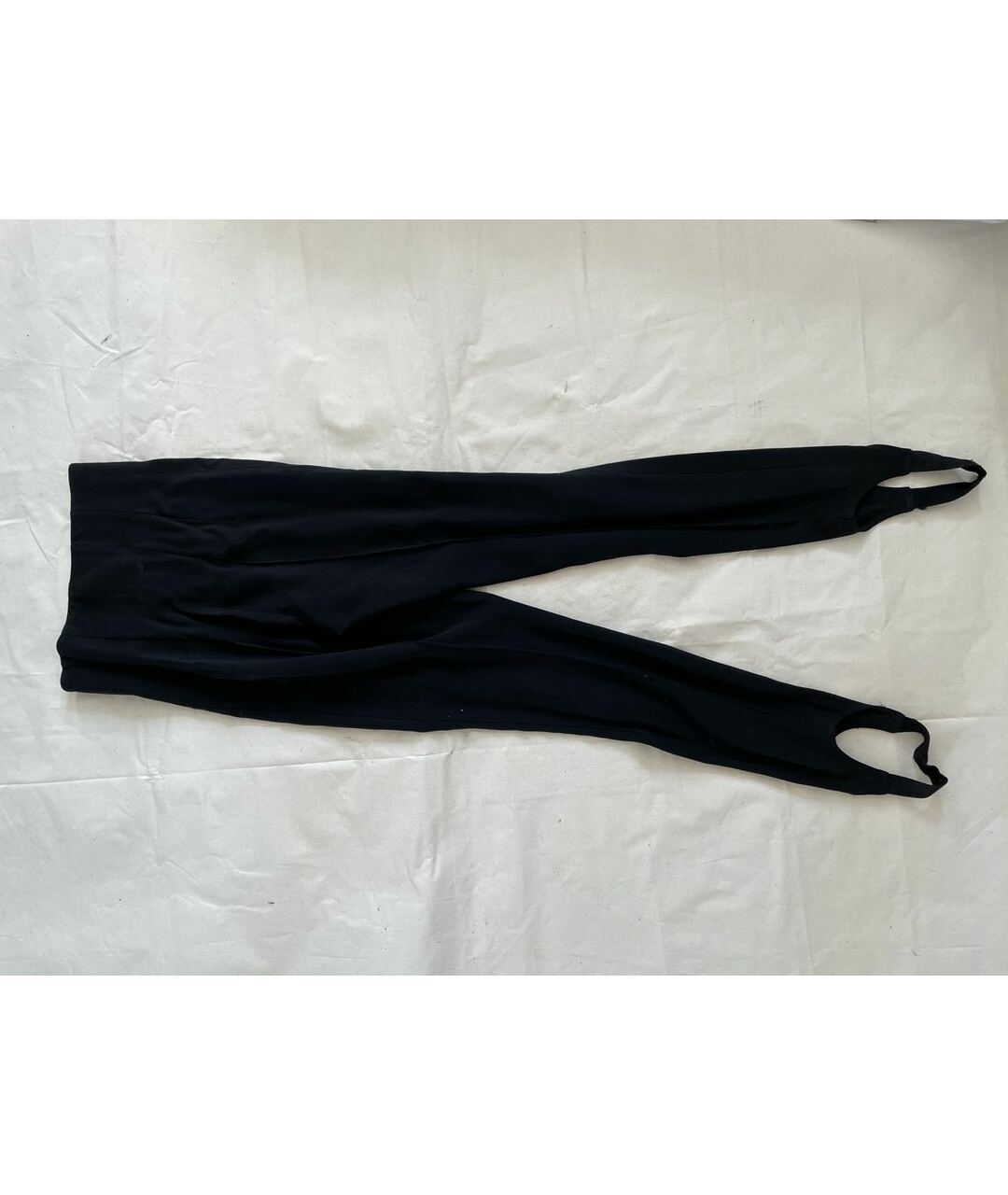OFF-WHITE Черные синтетические брюки узкие, фото 2