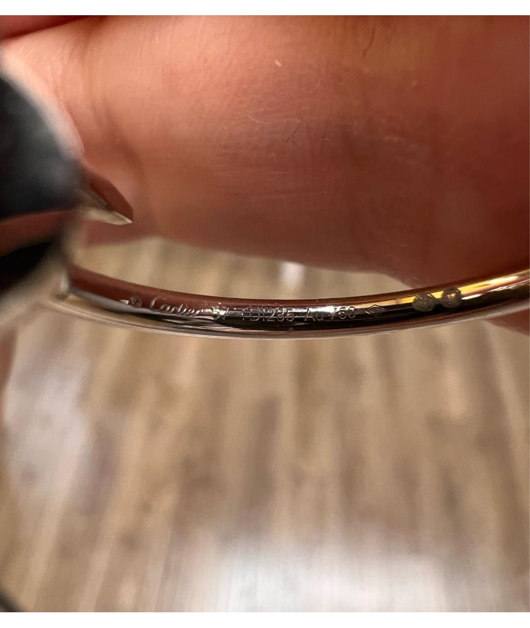 CARTIER Кольцо из белого золота, фото 4