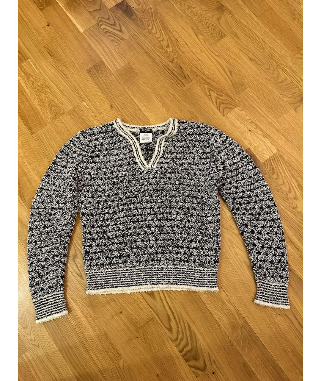 CHANEL PRE-OWNED Серый джемпер / свитер, фото 7