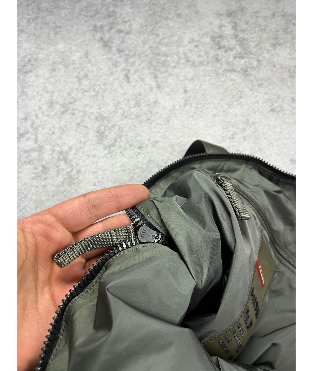 PRADA Черная сумка с короткими ручками из искусственной кожи, фото 5