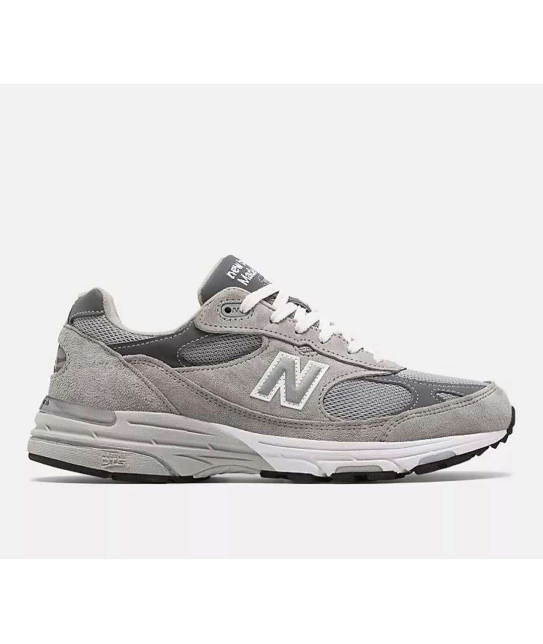 NEW BALANCE Серые замшевые кроссовки, фото 6