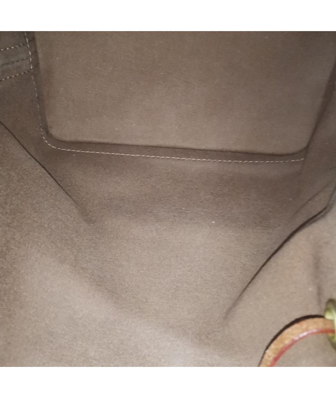 LOUIS VUITTON Коричневая сумка тоут, фото 4