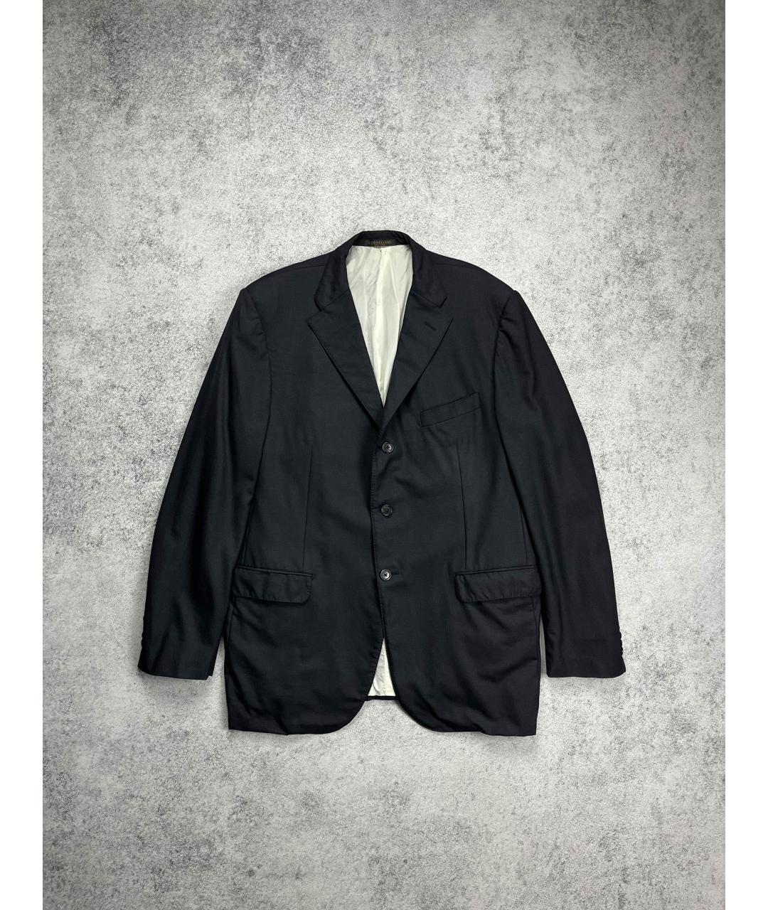CORNELIANI Черный шерстяной пиджак, фото 7