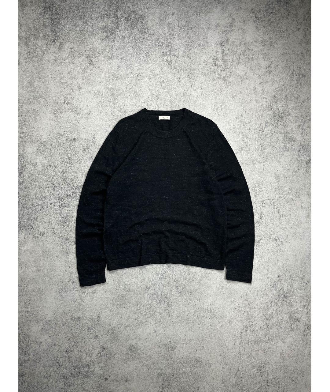 SANDRO Серый хлопковый джемпер / свитер, фото 6